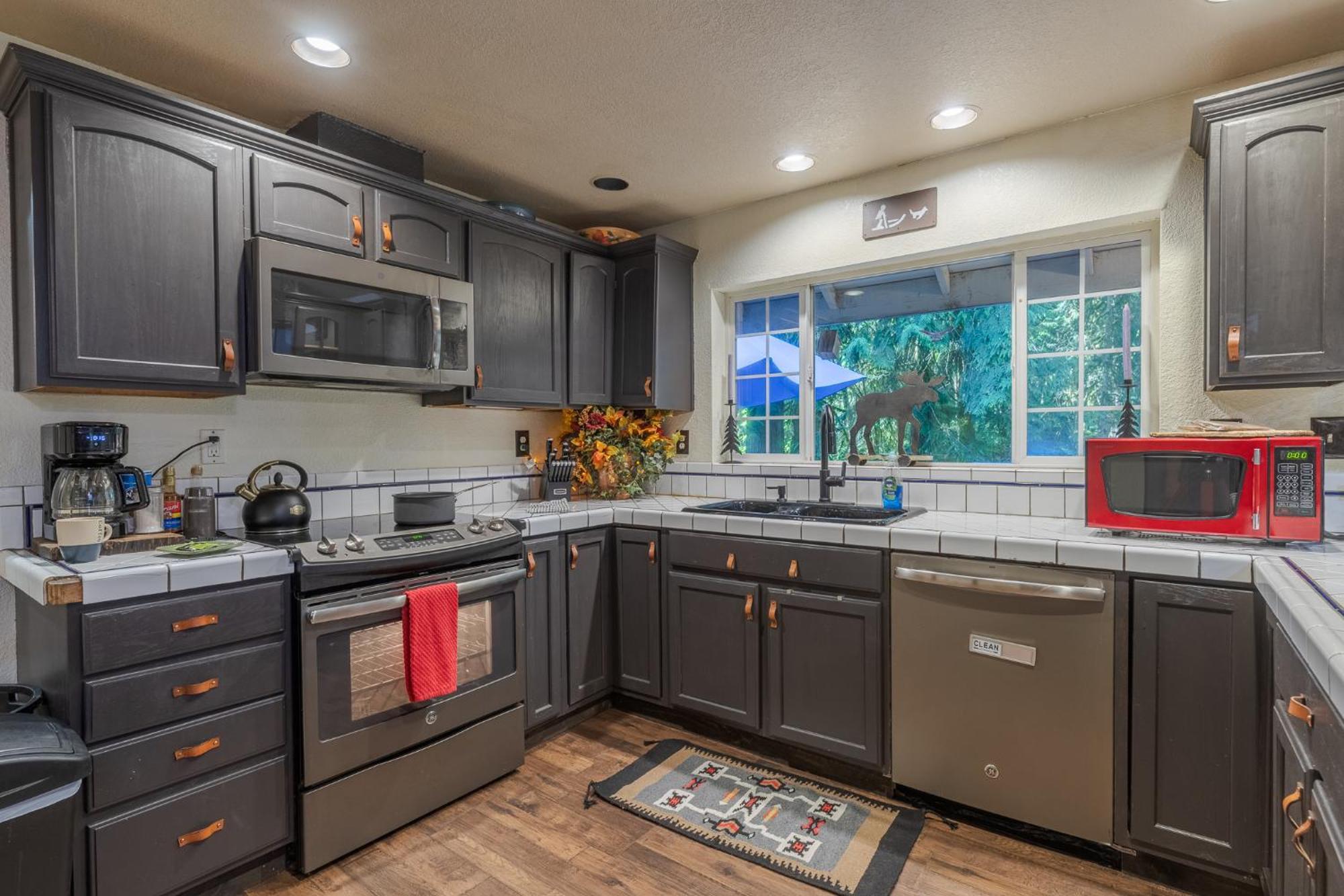 Cozy Bird House W Big Screen! Mount Hood Village Bagian luar foto
